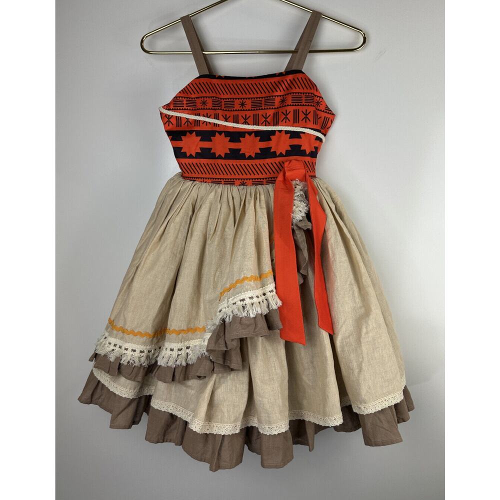 Polynesian Princess by M. Joy Costume Cosplay Disney Princess Dress Size 12 - Picture 15 of 16